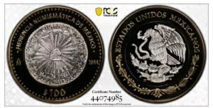 2014 LVR Vo[ 100 y\ S100P 1914 VbNX X^[ fS PCGS PL 70 p[tFNg