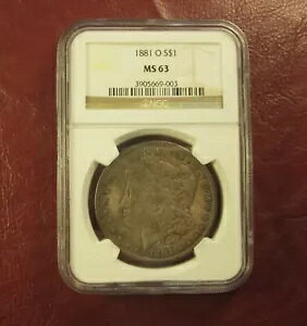 1881 O ���[�K�� �h�� NGC MS63 *** �����X�^�[ ���b�` �g�[�� �x�^�[ �f�C�g *** ���B���e�[�W!!