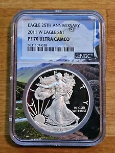 2011-W $1 Vo[ C[O NGC PF70 Eg JI u[ x C[O RA 25 NLO