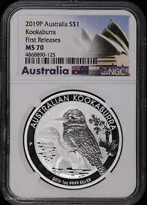 2019 P I[XgA 1 IX Vo[CJZ~ NGC MS 70 񃊃[X BU Unc