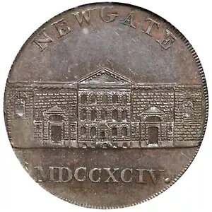 1794 D&H-392 NGC MS 63 BN ~hZbNX - NEWGATE Rh g[N 1/2P