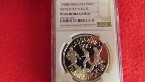 nK[ 1988 [h Jbv TbJ[ Vo[ 500 tHg NGC PR PF 69  28 O