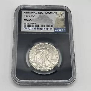 1943 50C NGC EH[LO oeB IWi obO tOg MS65