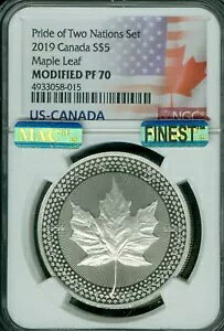 2019 Ji_ [v [t NGC fBt@Ch PR70 MAC FINEST & SPOTLESS PRIDE TWO NATIONS
