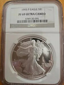 CNIt@[I 1993-P v[t $1 AJ Vo[ C[O NGC PF69UC It@[!