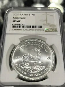 2020 ��A�t���J S1KR �N���[�K�[�����h MS 67 Loc 19