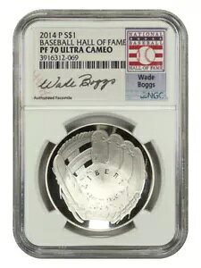 2014-P $1 �싅�a������E�F�C�h �{�b�O�X NGC PR70DCAM - $1 (�V���o�[)
