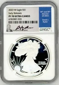 2023 W �v���[�t ASE PF70 NGC �E���g�� �J���I�̑��������[�X David J Ryder