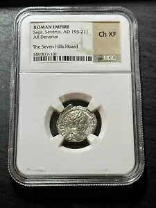 [}鍑 9 ZEFX AD 193-211 AR fiEX Zu qY z[h NGC XF