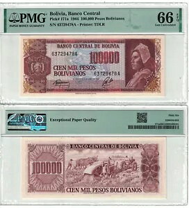 {rA 100,000 y\ {rA[mX 1984 sbNԍ 171a PMG: 66 EPQ GEM UNCB #PL2353