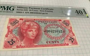 AJ 25 Zg RxAV[Y 641 1965 PMG EF 40 EPQ