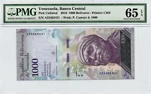 2016 xlYG 1000 {oh PMG EPQ 65  UNC S/NA 25465431