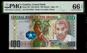 KrA 100 _VX 2013 PMG 66 EPQ UNC sbN #29cAV[Y E