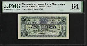 Ur[N 20 Z^{X 1933 PMG 64 UNC P#R29