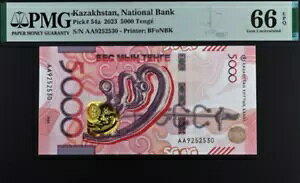 2023 �J�U�t�X�^�� 5000 �e���Q P54a ���� UNC PMG 66