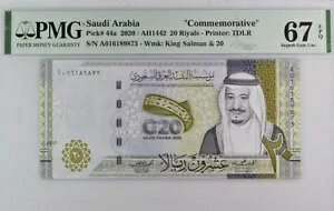 �T�E�W�A���r�A 20 ������ 2020 P 44 a �L�O�̑f���炵�� GEM UNC PMG 67 EPQ