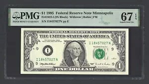 čAM 1 h 1995 Fr#1922-I (IN ubN) UNC O[h 67