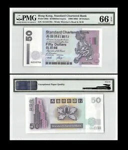 ` (SCB) 50 h 2002 P286c UNC - PMG GEM66EPQ