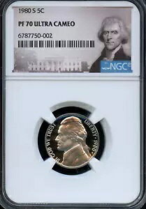 NGC - �W�F�t�@�[�\�� �j�b�P�� - 5c - 1980 S - PF-70 - UCAM