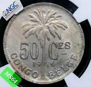 1926 50 �T���^�C���Y �x���M�[ �R���S �t�����X ���W�F���h NGC MS64 �g�b�v �|�b�v