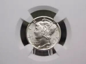 1943 "D" }[L[ Vo[ _C 10c NGC MS67 FB #033 *toh* Gem BU ECC&C, Inc