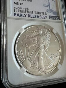 2022 AJ Vo[ C[O NGC MS70 [X 1 IX 0.999 Vo[ 