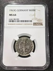 1963 G MS64 hCc 1 }[N UNC NGC KM 110 AMa