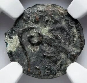 NGC F FINE �|���e�B�E�X �s���g ���_�� �{���̃C�G�X �����R�C�� 26-36 AD AE Prutah