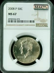 2008 P KENNEDY n[t_[ NGC MS67 PQ 2ND FINEST BUSINESS BUSINESS STRIKE MAC X|bgX