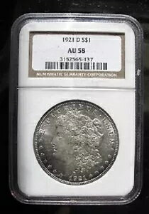 1921 D NGC AU 58 [K h VAM 1E _C uCN X^[ X[p[ LDS eCi[h CUD