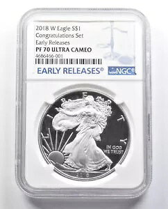 PF70 UCAM 2018-W �A�����J�� �V���o�[ �C�[�O�� ���߂łƂ��Z�b�g ER NGC *0563