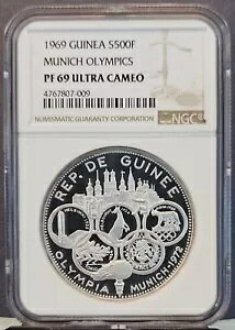 1969 MjA Vo[ 500 t ~w IsbN NGC PF 69 Eg JI 