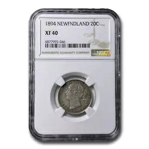 1894�N �j���[�t�@���h�����h �V���o�[ 20�Z���g �r�N�g���A XF-40 NGC