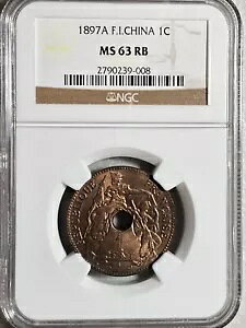  1 Zg 1897A NGC MS 63 RB