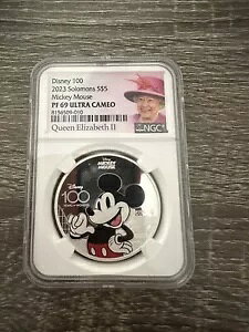 2023 fBYj[ 100 ~bL[}EX J[CY 1 IX Vo[ v[t RC NGC PF69 UCAM