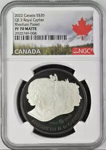 2022 CA $20 WEbLVo[ NGC PF70 }bg - QE II C TCt@[ qXgJ