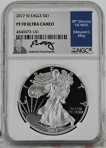 2017 W $1 �V���o�[ �C�[�O�� NGC PF70 �E���g�� �J���I�A���C�����B NGC �̉��l�� $265.00 �ł�