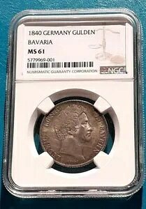 �o�C�G���� �O���f�� 1840 NGC MS-61-