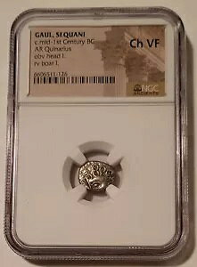 ÑKA - ZNAj c IO 1 I AR Quinarius Ch VF NGC