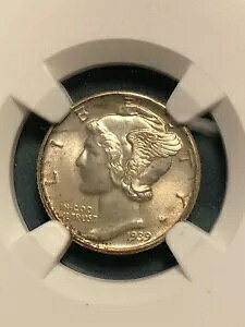 1939 10 Zg }[L[ _C NGC MS65 FB ׂăIWi̒FAuX^[!