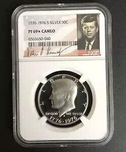 1976 S �P�l�f�B �n�[�t�_���[ 50c NGC PF69 ? �X�^�[ �J���I ���A �V���o�[ �o�C�Z���e�j�A��