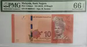 PMG 66 GEM EPQ }[VA 10 Mbg(+1 B/) #D9221