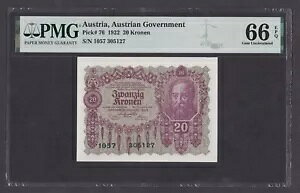 [PMG-66 EPQ] 1922 I[XgA 20 N[l P-76 1057-305127