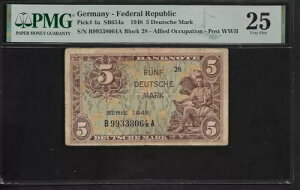 �h�C�c�A�M���a�� 5 �h�C�c�}���N 1948 PMG 25 P#4a �A���R��̉�