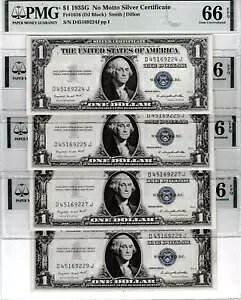 $1 1935 G m[gVo[ؖ SN D 45169224 w 29 J OF 4 RUN PMG w