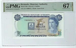 o~[_ 1 h 1979 P 28 b  UNC PMG 67 EPQ