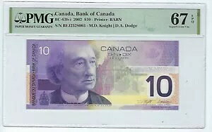 �J�i�_ 2001 10 �h�� BC-63b-i PMG 67 EPQ �v���t�B�b�N�X BEJ