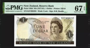 j[W[h 1 h 1977-81 PMG 67 EPQ UNC sbN # 163d NC[ GUxX 2 