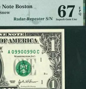 (( RADAR - REPEATER )) $1 2003 (0990990) �t�@���V�[ �V���A���ԍ� (PMG - 67 EPQ)