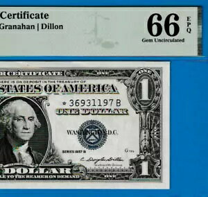 1957 B $1 �V���o�[�ؖ��� ? �X�^�[�m�[�g �V���A�� *036931197 B Fr.1621 PMG 66